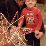 Image of a young boy enjoying one of April's stars