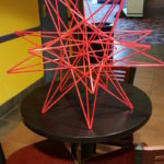 Image of star on display in Regal Cinemas movie theater lobby