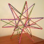 Straw star fiesta mix colors