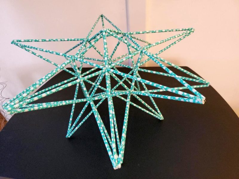 How to make an icosahedron star - step 8